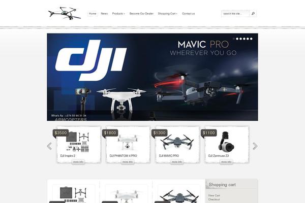 eStore theme site design template sample