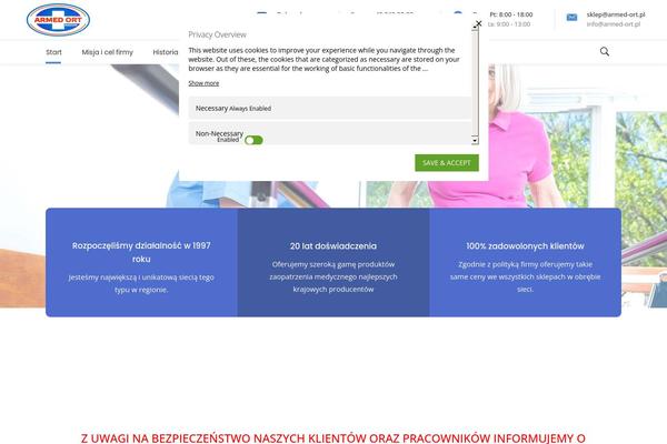 MediClinic theme site design template sample