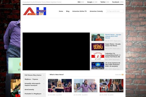 VideoPro theme site design template sample