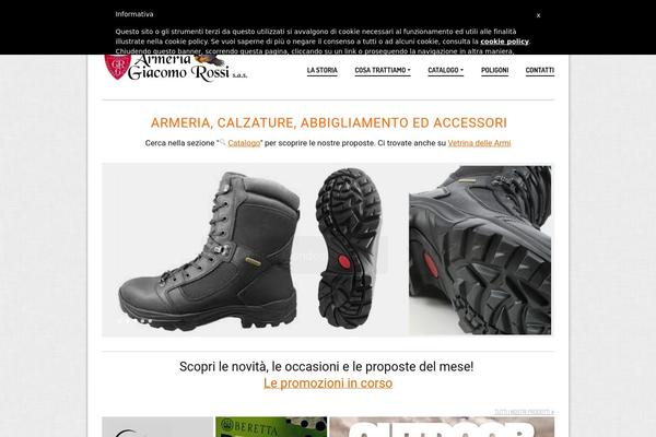 Razzo theme site design template sample