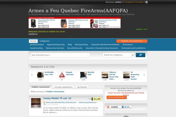ClassiPress theme site design template sample
