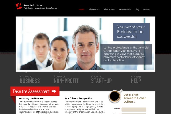 armfieldgroup.com site used Rev