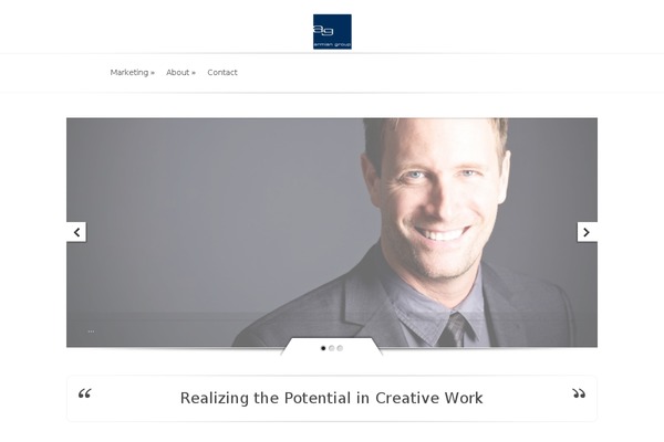 Evolution theme site design template sample