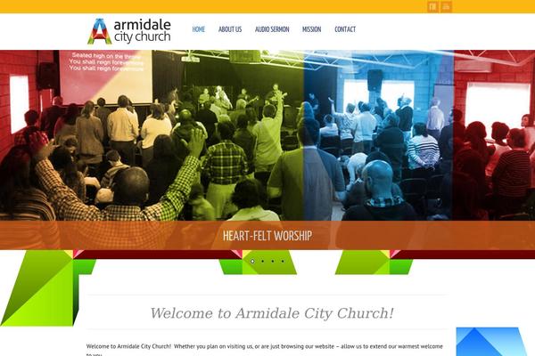 Reverence theme site design template sample