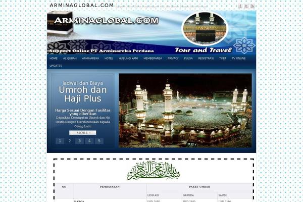 WhiteHouse Pro theme site design template sample