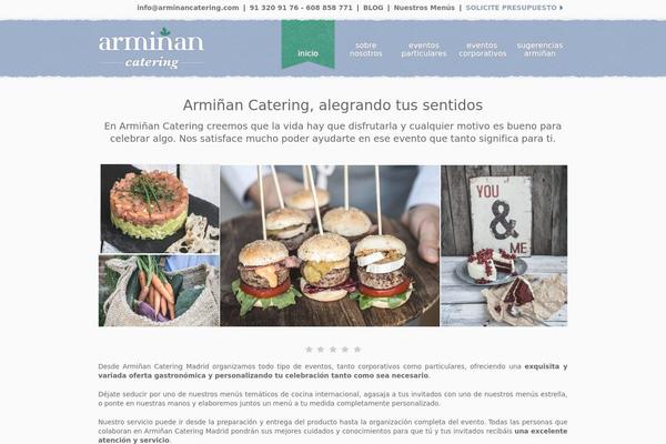 Lush theme site design template sample