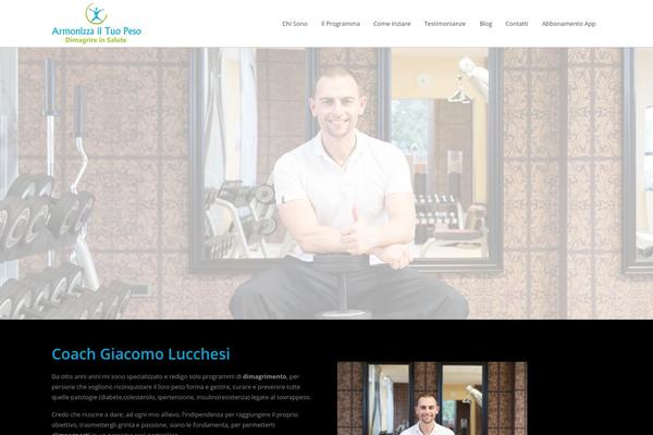 GetFit theme site design template sample