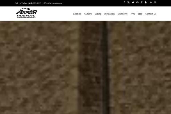 Avada theme site design template sample