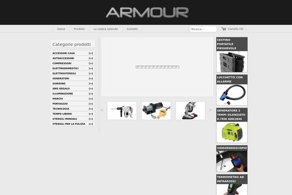 armour.it site used Armour