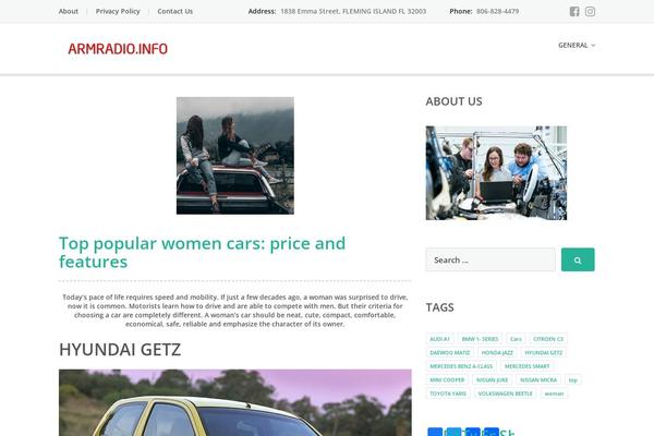 Emmet Lite theme site design template sample