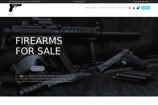 Site using Futurio-extra plugin
