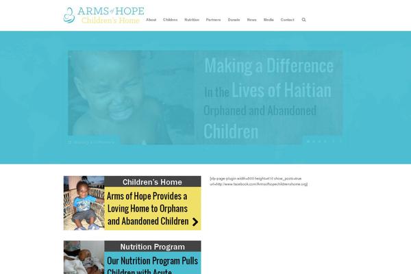 Aid theme site design template sample