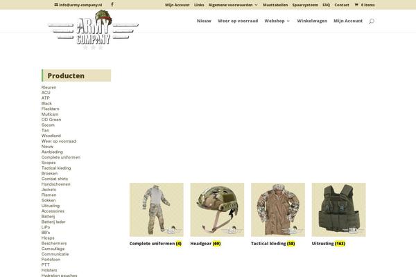 Site using JQuery Accordion Menu Widget plugin