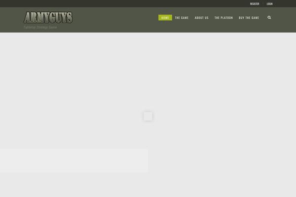 Military theme site design template sample