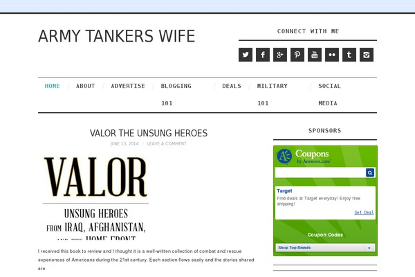 armytankerswife.com site used Fashionistas