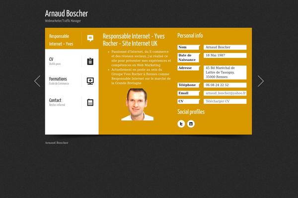 Prestige theme site design template sample