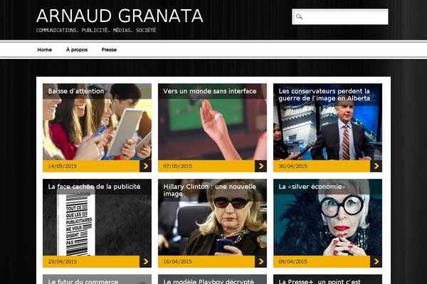 Newschannel theme site design template sample
