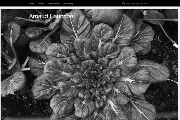 arnaudhauchon.com site used Svelte