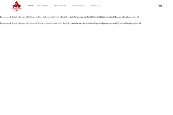 Tgconstructor theme site design template sample