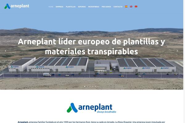 arneplant.com site used Uncode