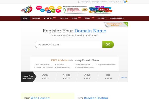 Site using Whmpress plugin
