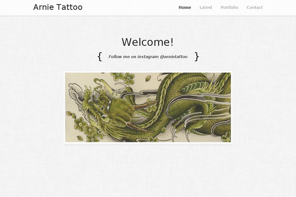 arnietattoo.com site used Penandpaper_wp_1.0.1