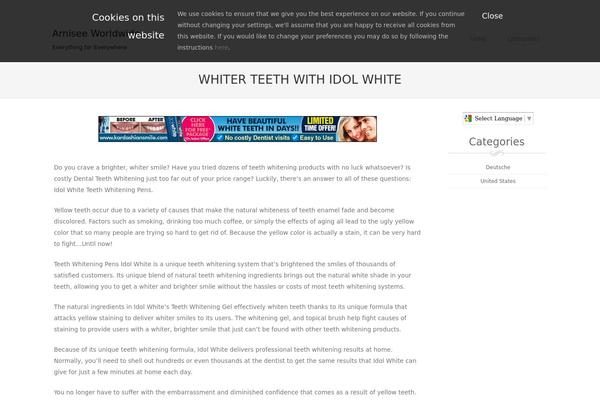 Brasserie theme site design template sample
