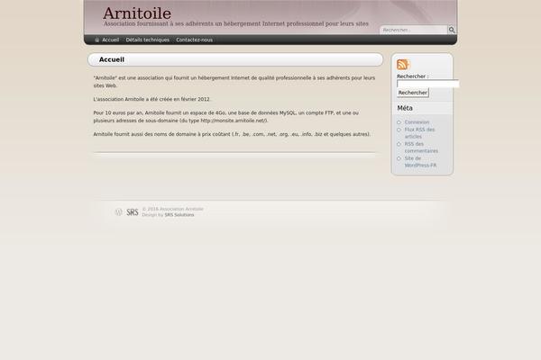 Arjuna X theme site design template sample