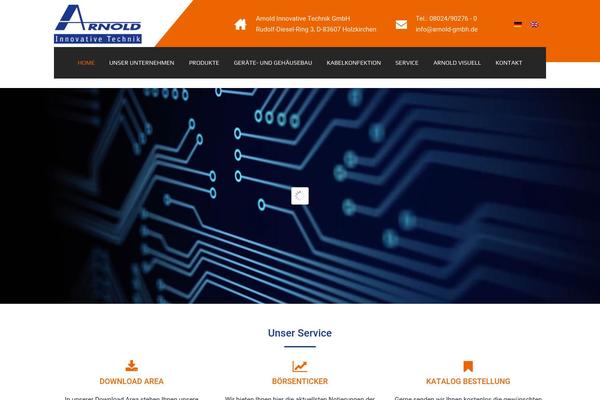 Industrial-child theme site design template sample