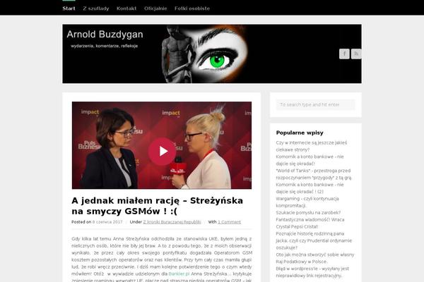 arnoldbuzdygan.com site used Penscratch-2-wpcom