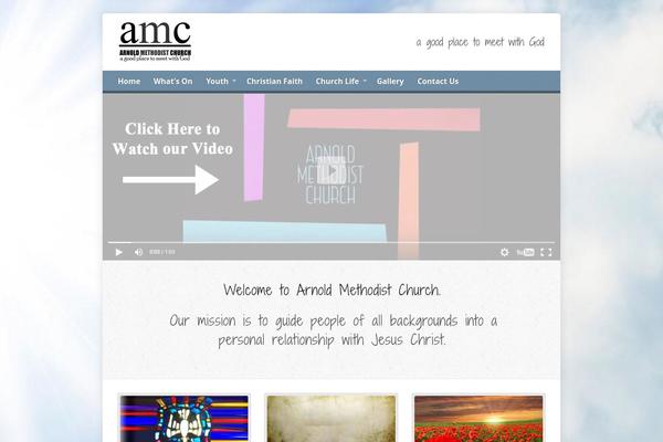 Risen theme site design template sample