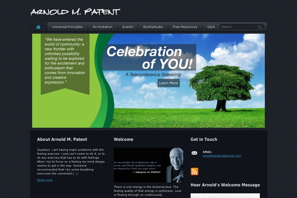 Site using Collapsible Elements plugin