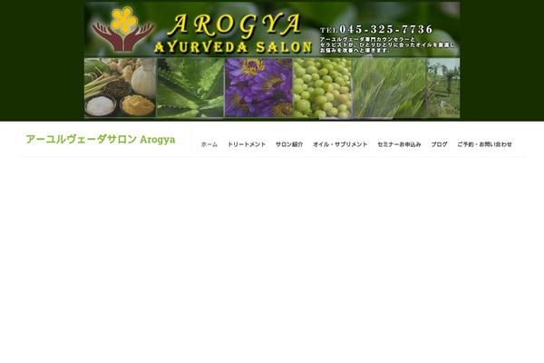 Naturalife-child theme site design template sample