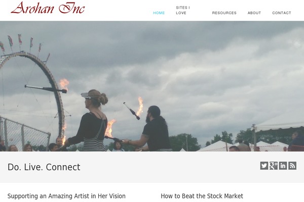 arohaninc.com site used Minimum Pro