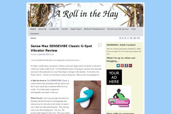 Weaver II theme site design template sample