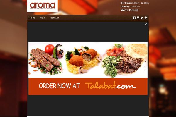 aromabh.com site used Aromacafe