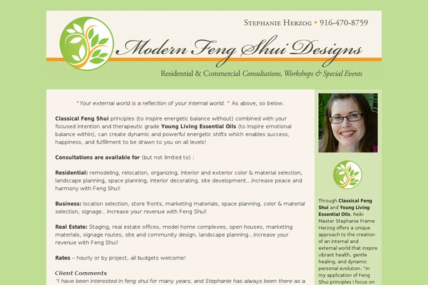 Weaver II pro theme site design template sample