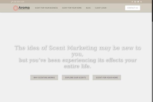 BeTheme Child theme site design template sample