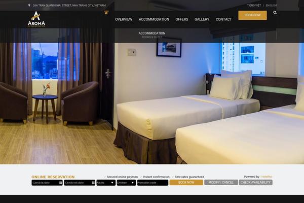 Leisure theme site design template sample