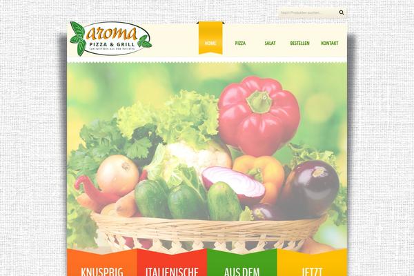Agriculture theme site design template sample