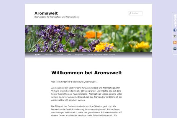 Twenty Eleven theme site design template sample