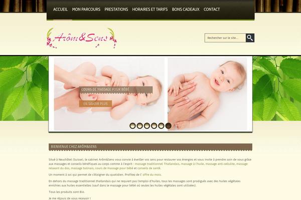 SPA Treats theme site design template sample