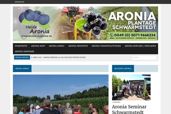 MH Newsdesk theme site design template sample