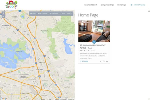 WP Residence theme site design template sample
