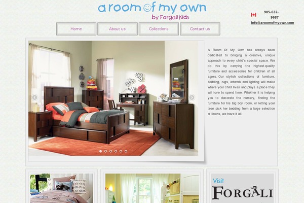 aroomofmyown.com site used Aroom