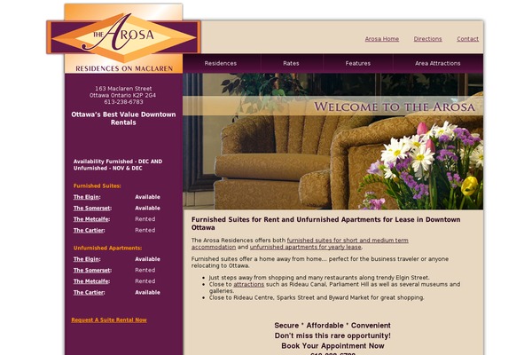 arosaresidences.com site used Arosaresidences