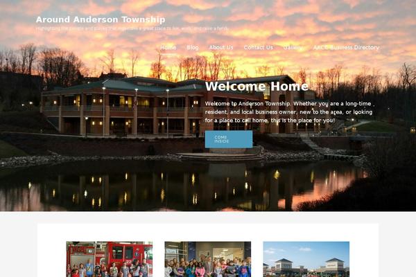 News theme site design template sample
