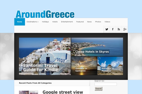 Nexus theme site design template sample