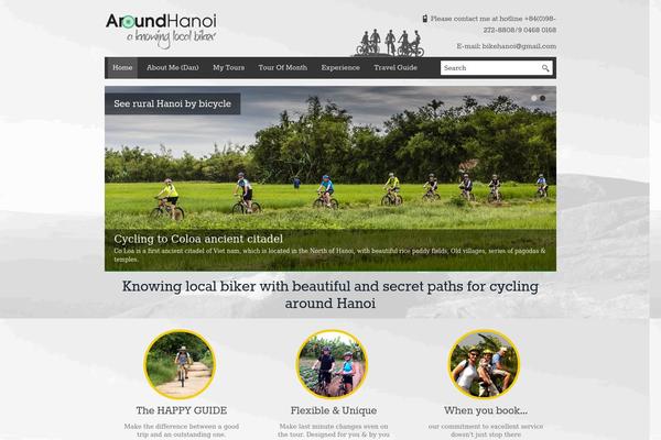 BlackBird theme site design template sample
