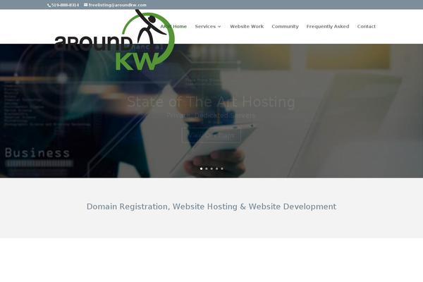 aroundkwhosting.com site used Akw